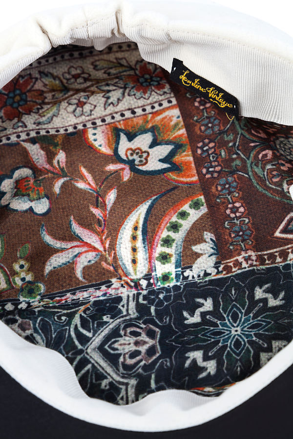 fodera interna fantasia marrone - baker boy hat