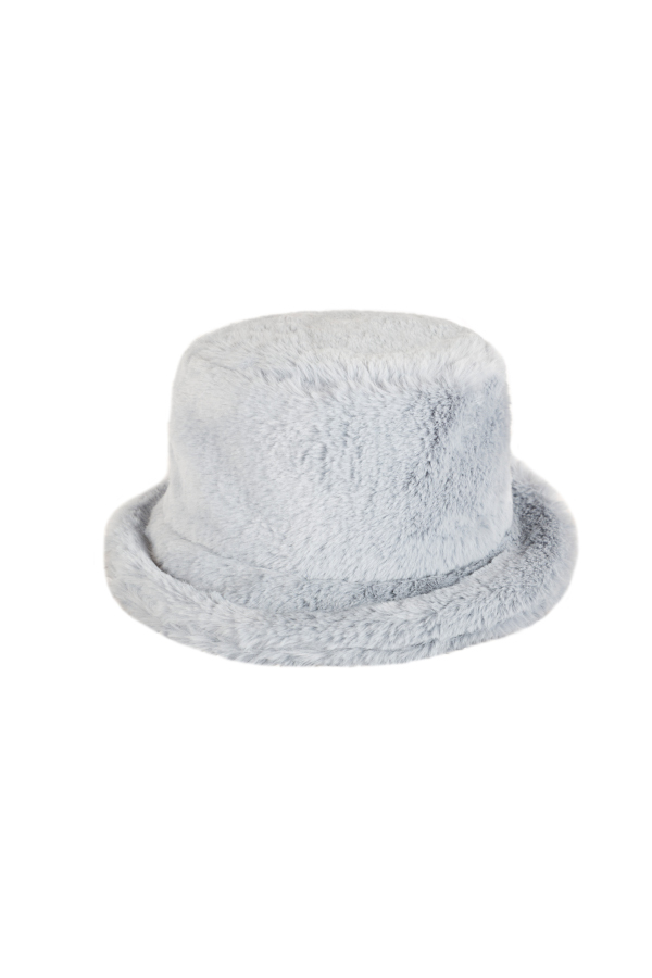 BUCKET HAT ECO FUR - AZZURRO