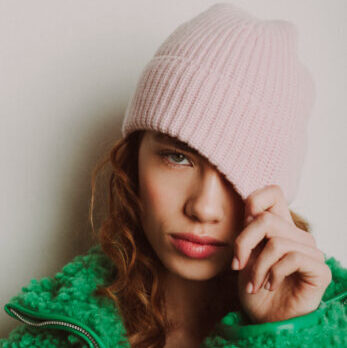 CLASSIC BEANIE MERINO CACHEMIRE - FUCSIA - immagine 2
