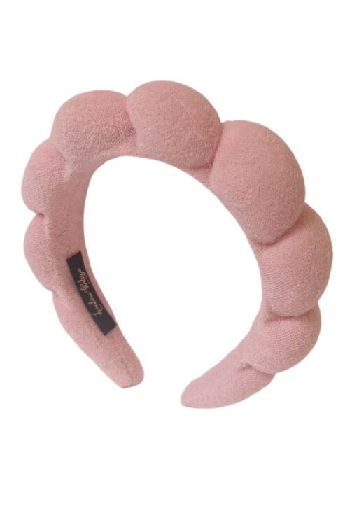 CLOUD HEADBAND IN PINK SPONGE