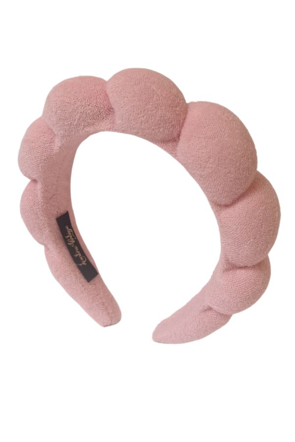 CLOUD HEADBAND IN PINK SPONGE