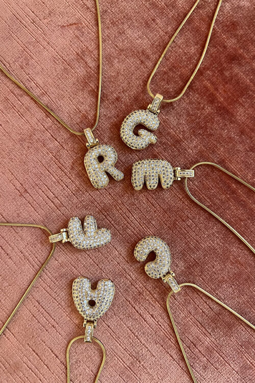 COLLANA SAY YOUR NAME personalizzabile - 1 LETTER
