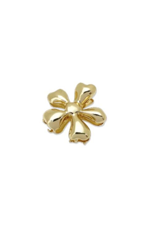SMALL FLOWER CLAW GOLD