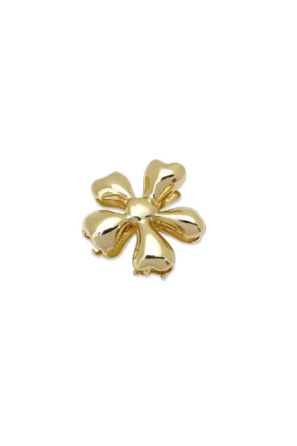 SMALL FLOWER CLAW GOLD