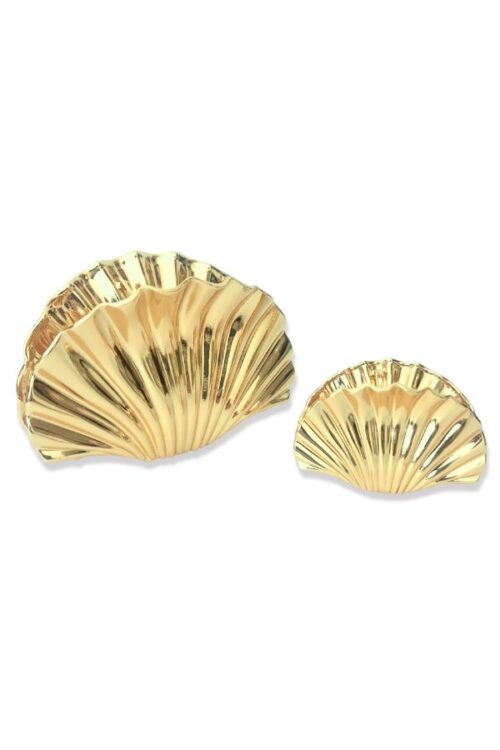 SET SHELL CLAW GOLD Big+Small
