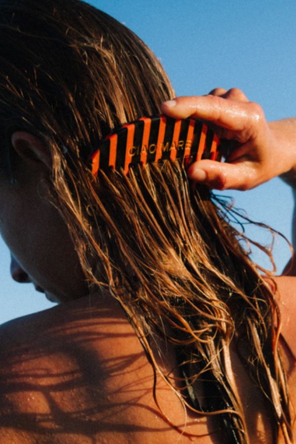 Pettine Ciao Mare Orange Black