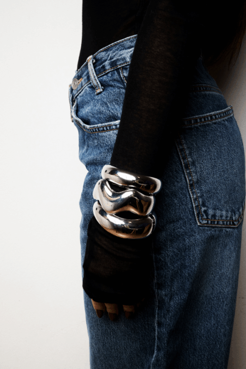 BANGLES SET SILVER
